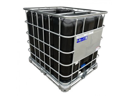 IBC REKO kontejner 1000 l (černý, vstup DN 225)