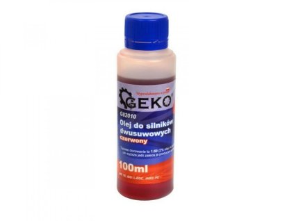 Motorový olej 2T 100 ml pro dvoutaktní motory GEKO