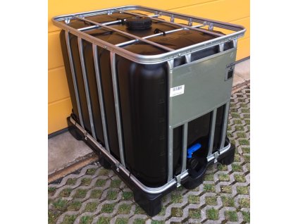 Nový IBC UN kontejner 600 l (černý)