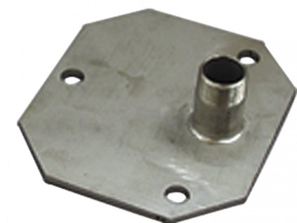 Príruba z nehrdzavejúcej ocele 3/4"-3", pre 75 mm výstup CEMO