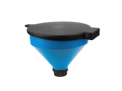 IBC nálevka s filtrem, průměr 250 mm, 2'' vnější závit, s víkem BRADAS