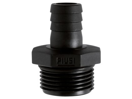 Plastový hadicový trn 3/4" / vnější závit 1" PIUSI