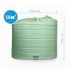 Jednoplášťová nádrž na kap. hnojiva Agro Tank Comfort-Line FUJP 2.500-22.000 l SWIMER
