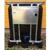 Nový kontajner IBC UN 600 l (čierny, vstup DN 225)