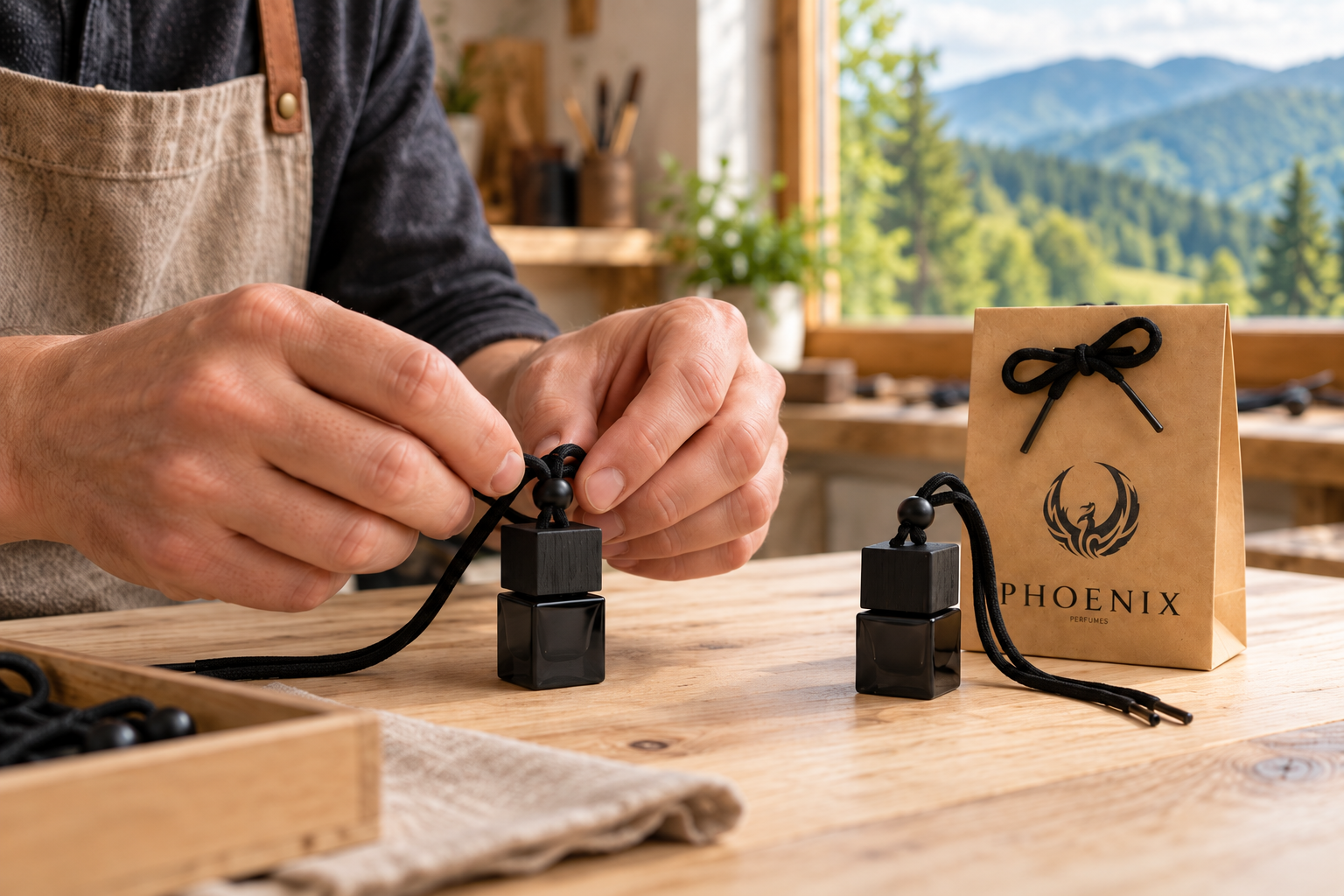 Od nápadu k Phoenix Perfumes: Jak vzniká český parfém do auta v srdci Beskyd.