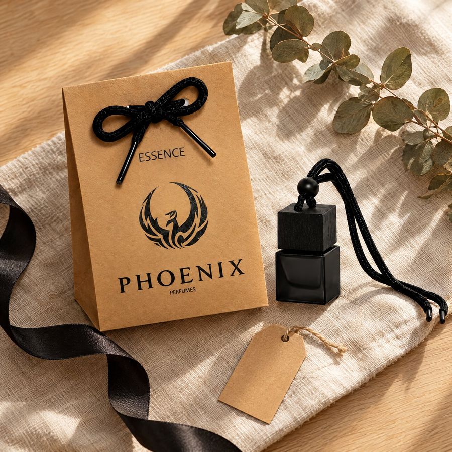 Phoenix Essence jako dárek – flakon a dárkový sáček
