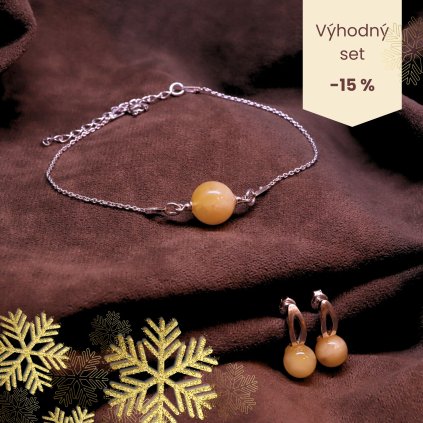 elegantni sada sperku jantar phoenixamber