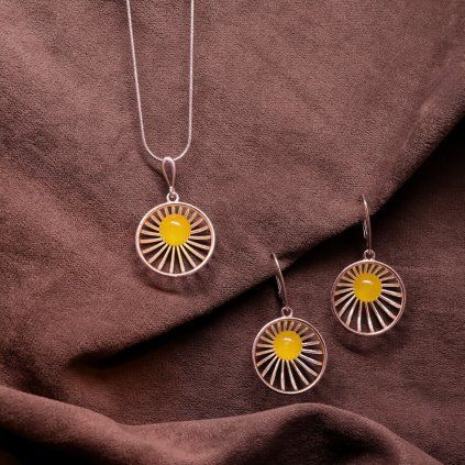 Set stribrnych sperku 99066