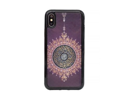 Zadní kryt s malovaným motivem pro iPhone X (grafika Dřevo)