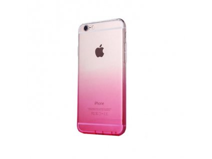 Růžový silikonový kryt na iPhone 6/6s