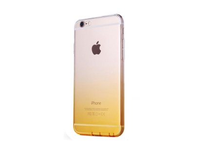 žlutý silikonový kryt na iPhone 6/6s