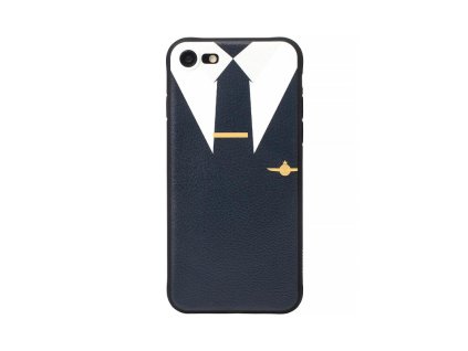 Značkový kryt na iPhone X s motivem obleku