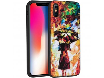 Značkový kryt na iPhone X s podzimním motivem