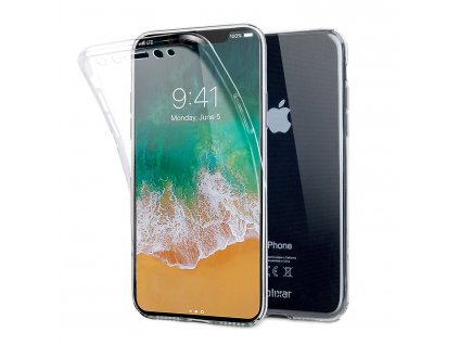 Oboustranný silikonový obal na iPhone X