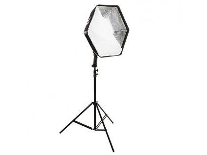 2883 magic hex 50 softbox pro systemovy blesk se stativem