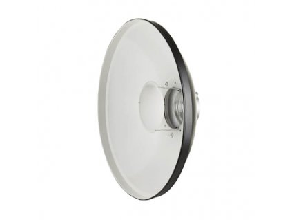QZ-50-1 Beauty dish PRO - bílý s výměnným bajonetem