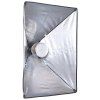 2811 4 led daylight 450 trvale svetlo se softboxem 50x70 stativ