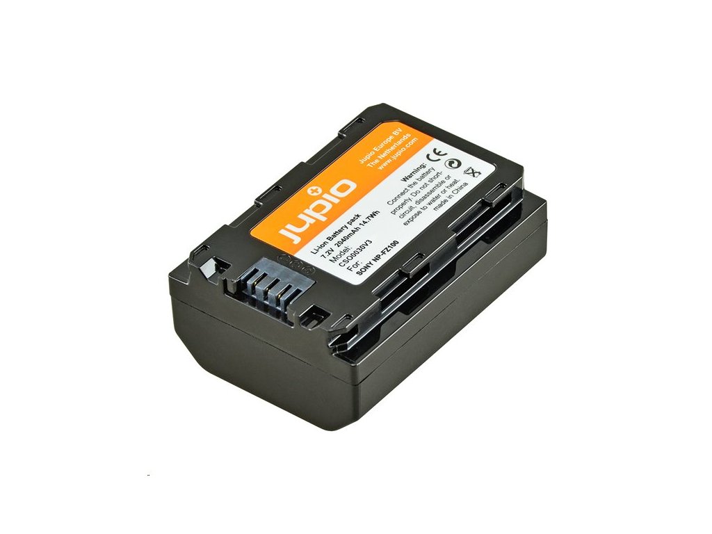 Baterie Jupio NP-FZ100 pro Sony 2040 mAh