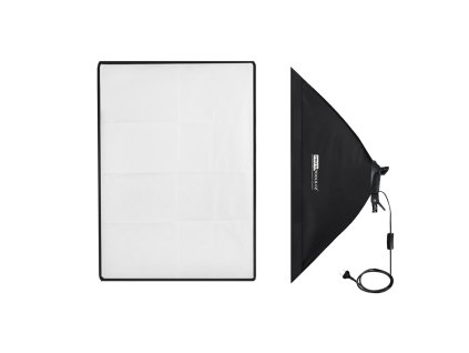 13406 trvale svetlo pro 4 zarovky e27 softbox 50x70cm g804d 1