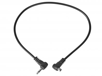 Synchronizační kabel pro odpalovače, 30 cm, konektory 2,5 mm|PC port