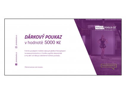 Slevovy Poukaz Phototools.cz 5000