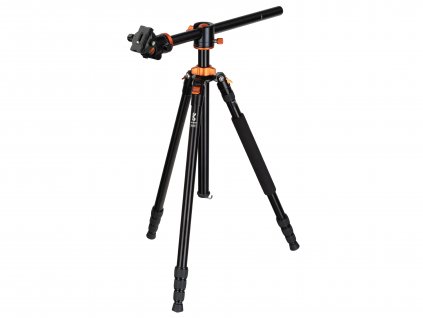 Fotografický stativ KF tripod s horizontálním krkem (2 390 mm Aluminium)