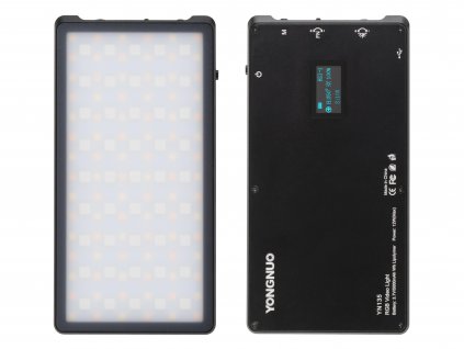 Trvalé LED mini světlo Yongnuo YN135, 3200-5600K, RGB
