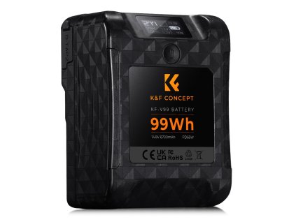 K&F mini V-Mount baterie, 6700 mAh, 99 Wh