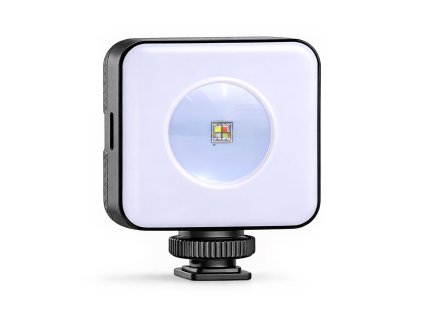 W&S Mini RGB LED světlo 2500–9000K Kapesní video světlo s efekty a magnetem