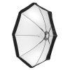 12785 6 beauty dish 120 cm bily rychlorozkladaci s vostinou adapter bowens
