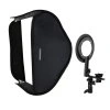 12914 drzak systemoveho blesku se quick softboxem ek 60x60