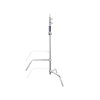 C-stand CK3 ocelový boomstand stojan - stativ s 5/8" baby spigotem, ramenem a gripheady 4,3m, nosnost 20 kg