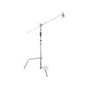 C-stand CK3 ocelový boomstand stojan - stativ s 5/8" baby spigotem, ramenem a gripheady 4,3m, nosnost 20 kg