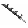 Teleskopická tyč, monopod s křížovou hlavou 2,5 m