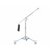 Heavy boomstand M6 2v1 MK II - ocelový stojan - stativ s křížovou hlavou s oboustranným 5/8" spigotem a ramenem 4m, nosnost 20 kg