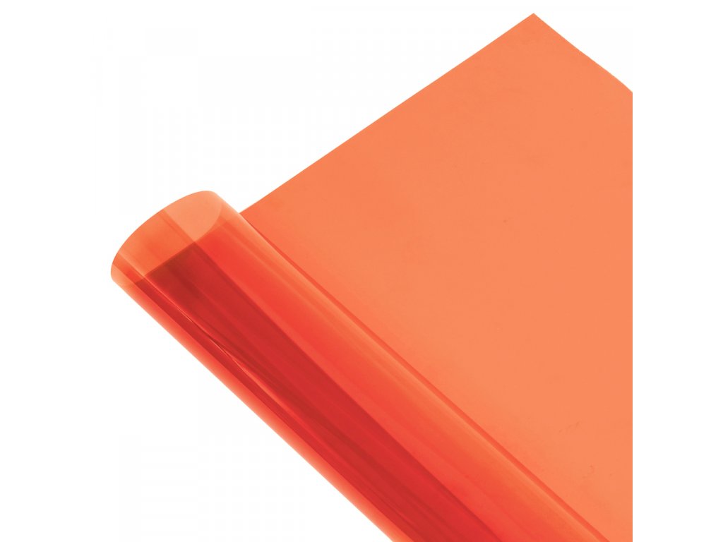 Gelový filter -  oranžový, 1x1 m