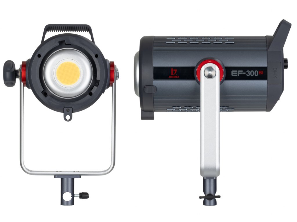 Hybridní Bi color LED trvalé světlo Jinbei EF 300 Sun Light, 2700 6500K + reflektor