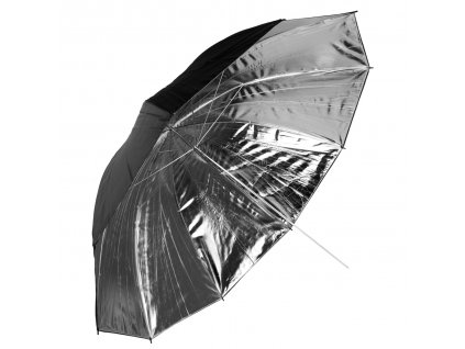 Fotografický strieborný dáždnik 140cm