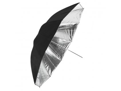 Fotografický strieborný dáždnik 150 cm
