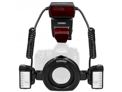 Makro blesk YONGNUO Ring flash YN-24EX GN24/79, TTL Canon