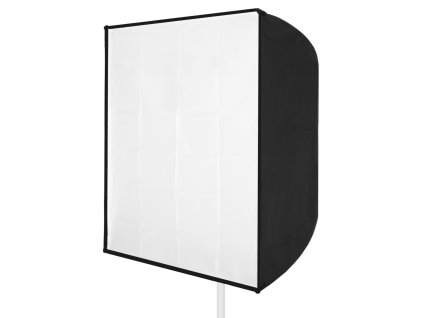 Dáždnikový softbox strieborný 70x70 cm