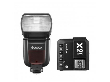 Set blesku Godox TT685II a riadiacej jednotky X2T pre Canon