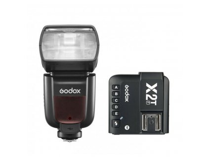 Set blesku Godox TT685II a riadiacej jednotky X2T pre Fujifilm