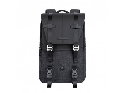 K&F Beta Backpack - ľahký polstrovaný fotografický batoh, 20 l, čierny