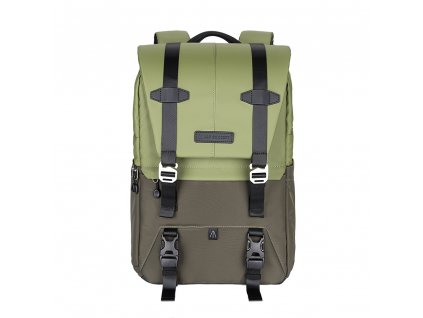 K&F Beta Backpack - ľahký polstrovaný fotografický batoh, 20 l, zelený army green