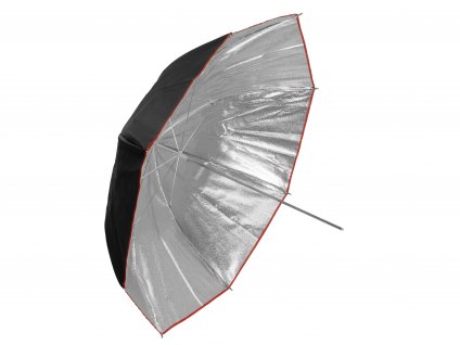 Fotografický strieborný dáždnik 102cm