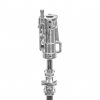 Heavy boomstand M8 2v1 - oceľový stojan - statív s 5/8" baby spigotom a remeňom 5,3m, nosnosť 30 kg
