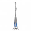 Heavy boomstand M8 2v1 - oceľový stojan - statív s 5/8" baby spigotom a remeňom 5,3m, nosnosť 30 kg