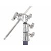 C-stand CK3 oceľový boomstand stojan - statív s 5/8" baby spigotom, ramenom a gripheadmi 4,3m, nosnosť 20 kg