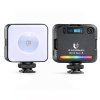 W&S Mini RGB LED svetlo 2500–9000K | Vreckové video svetlo s efektmi a magnetom